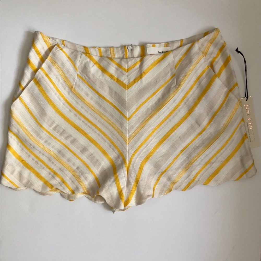 June & Hudson • 🌼 Scalloped Stripe Shorts 🌼